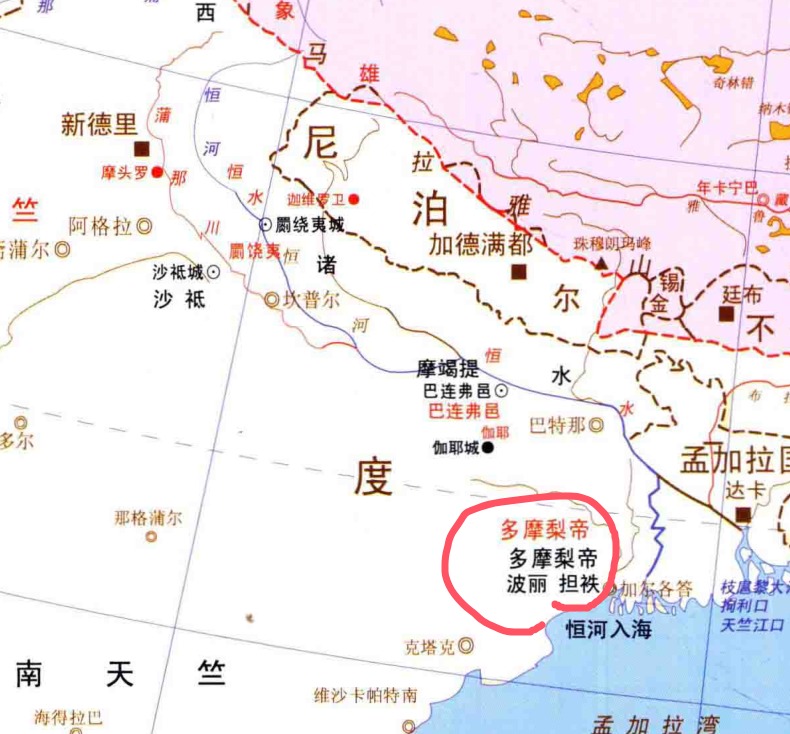 中印的边界线