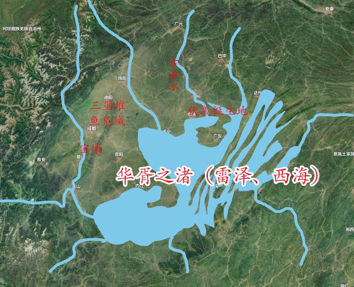龙文化西南传播路线